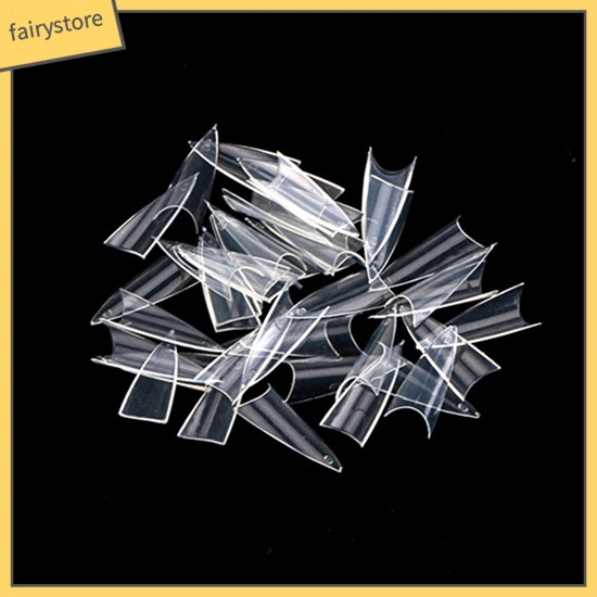 Túi 500 móng tay giả chưa trang trí có nhiều màu sắc để lựa chọn