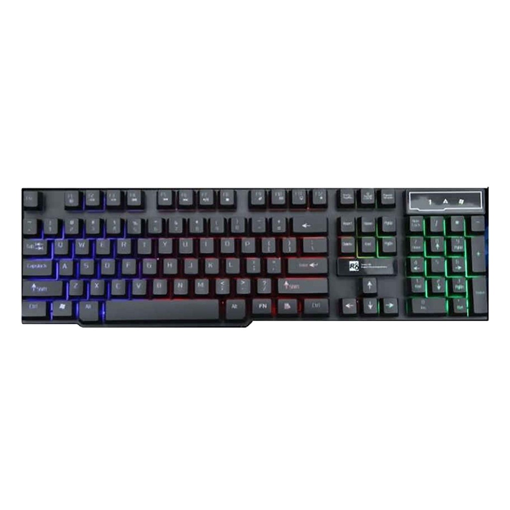 Bàn Phím Giả Cơ Chuyên Game R8 1822 LED 7 Màu