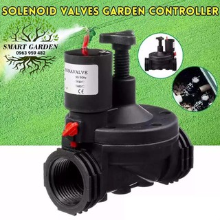 Van điện từ 21-27mm nhựa cao cấp dùng ngoài trời có thể chỉnh được lưu lượng