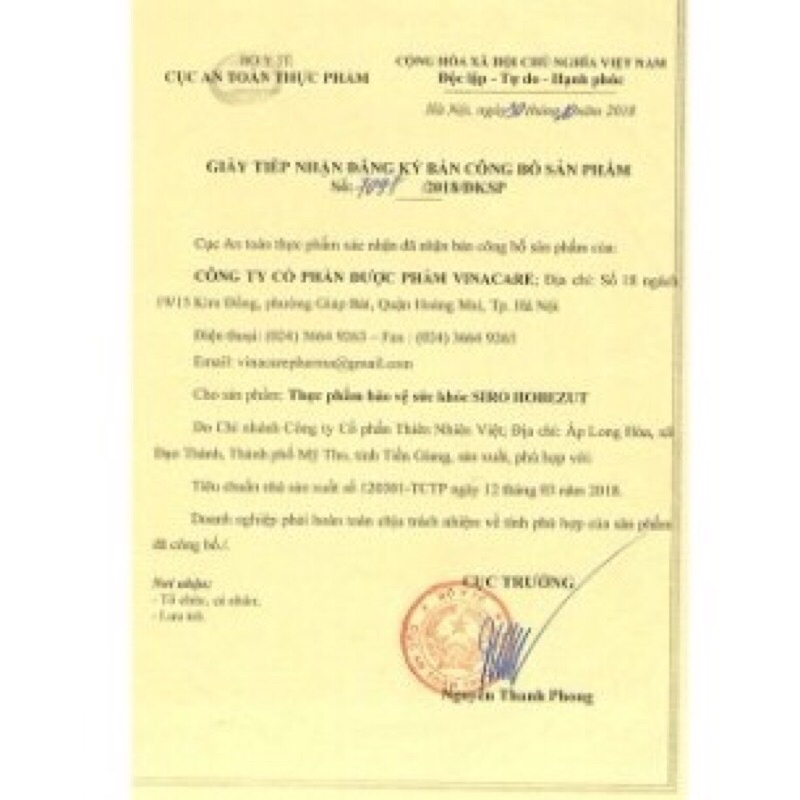 Siro HOBEZUT - Hỗ trợ giảm ho trong cảm lạnh