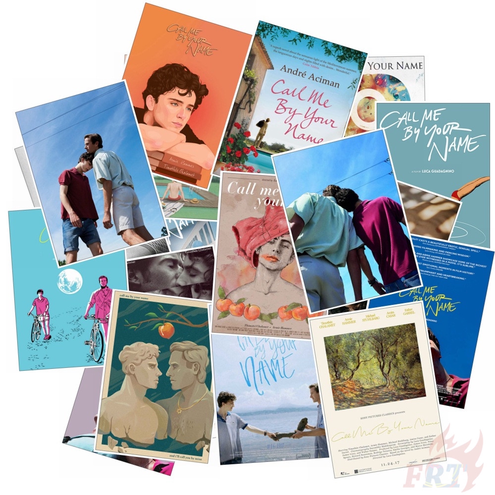 ❉ Call Me by Your Name Mini Poster Stickers ❉ 25Pcs/Set Movie Fashion DIY Decals Doodle Stickers