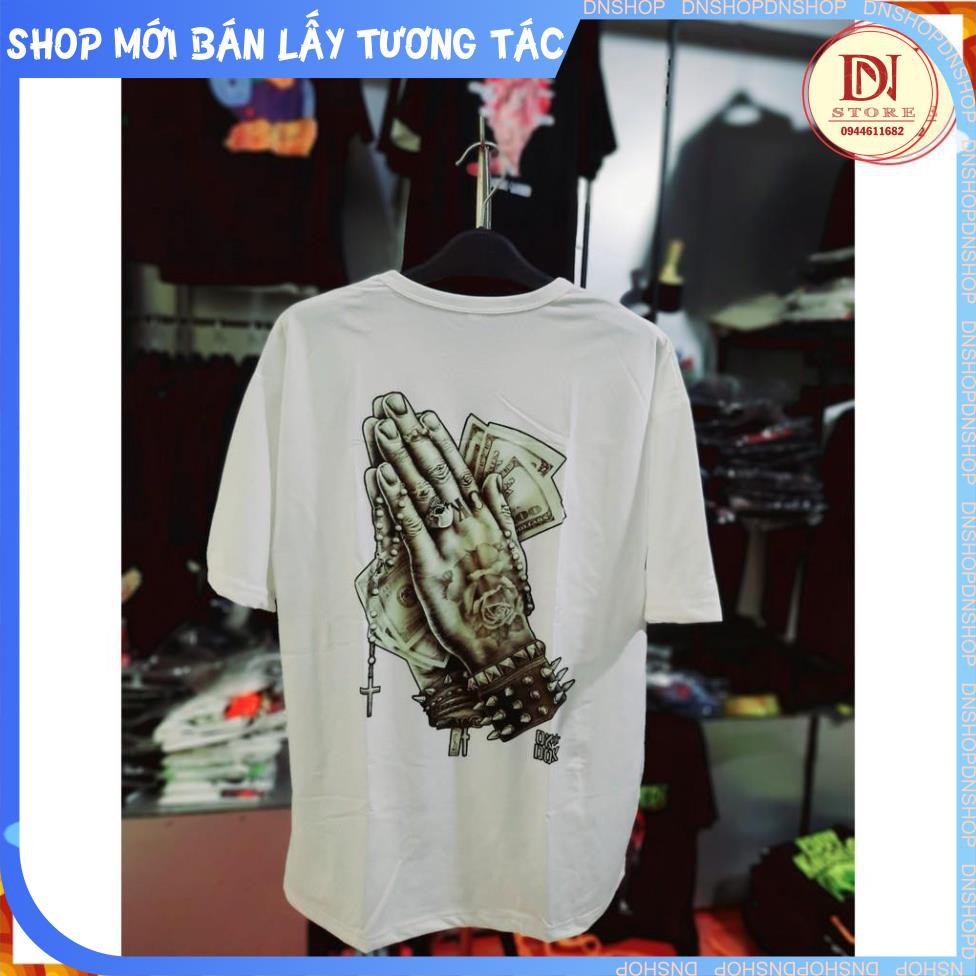 Áo thun tay lỡ Samexoy Men SWETER Bàn tay cầm tiền ,phông nam nữ unisex from rộng  OVERSIZE UNISEX