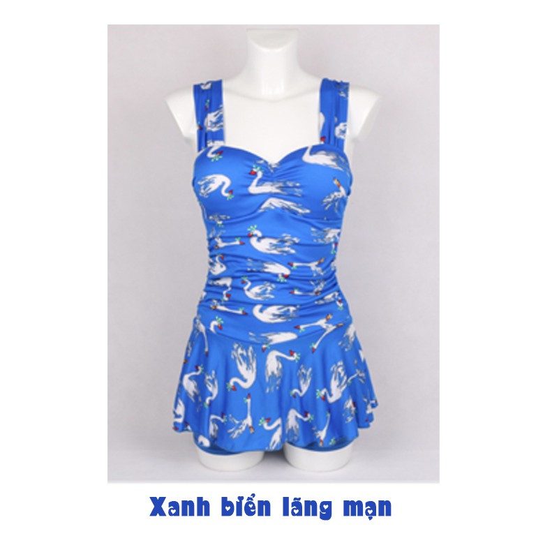 Áo bơi liền áo tắm nữ liền thân che bụng giấu bụng 2 dây MH1658 | BigBuy360 - bigbuy360.vn
