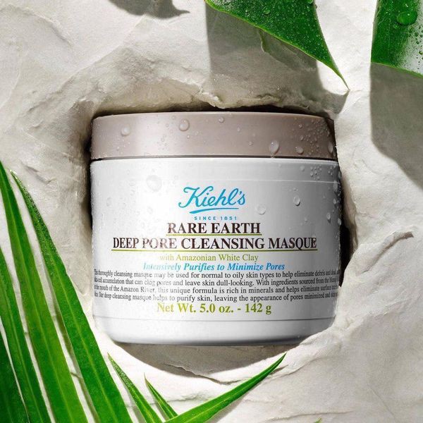 Mặt nạ đất sét Kiehl’s Rare Earth Deep Pore Cleansing Masque - hũ 142g