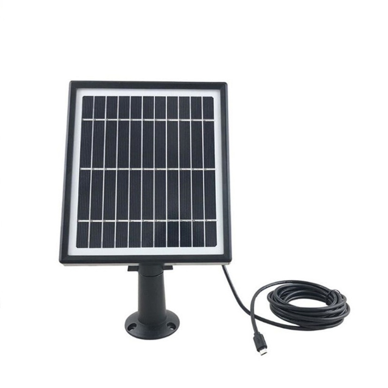 Tấm Sạc Năng Lượng Mặt Trời 50W Gấp Được Dành Cho Camera An Ninh