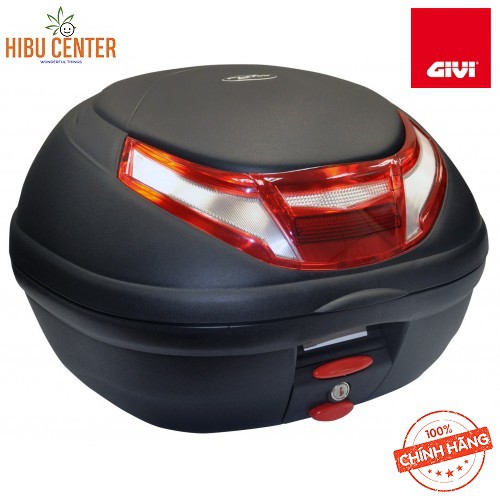 Thùng Givi E350RN FLOW II Công Nghệ Monolock Gắn Sau Xe Máy Motor Tay ga Kèm Đế Đệm Hàng Chính Hãng – HBCENTER