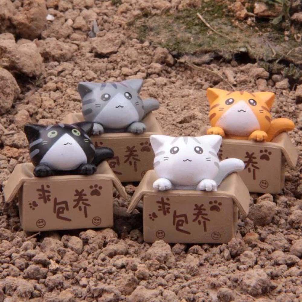 Đồ trang trí Mèo NORMAN Poor Box Dễ Thương Dùng Trang Trí Xe Hơi