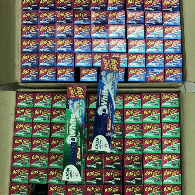 Kem đánh răng fresh white