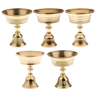 Đế Giữ Đèn Cầy Bằng Đồng Phong Cách Tây Tạng