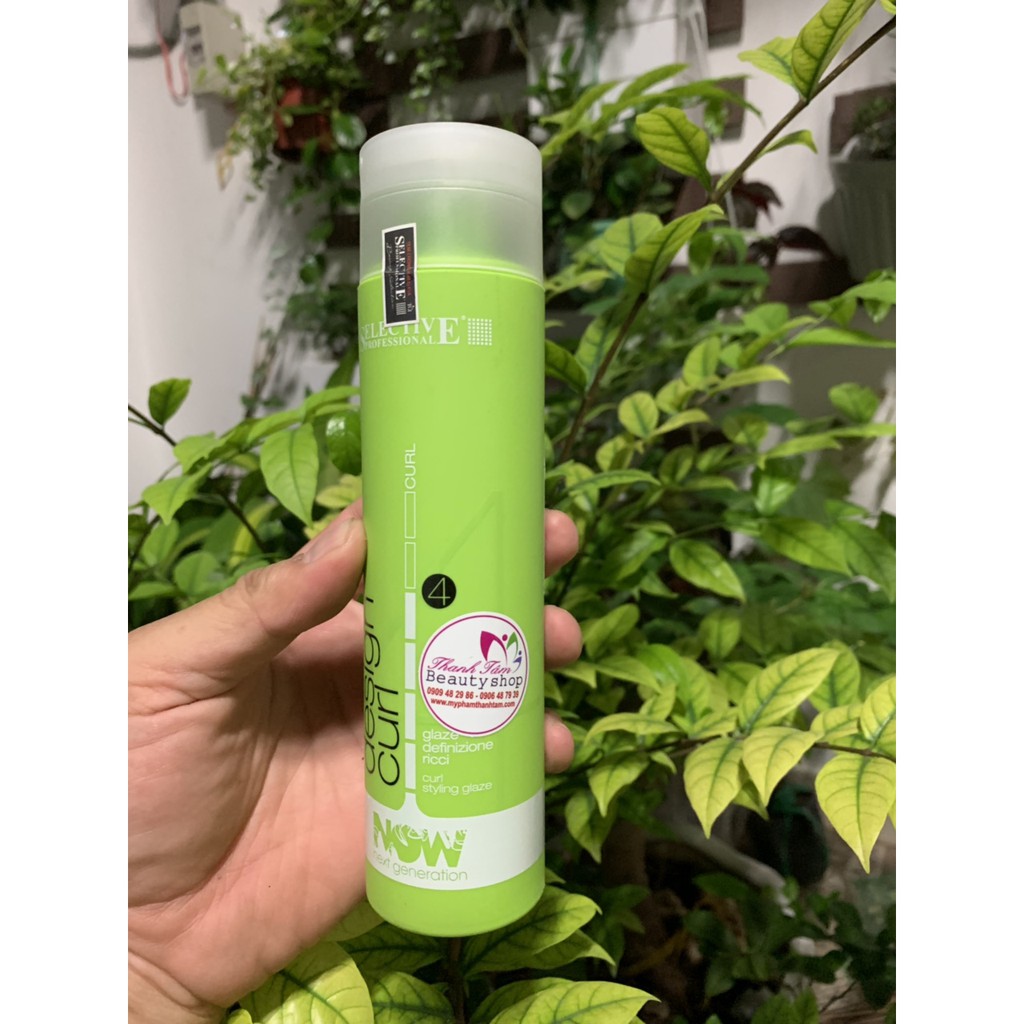 Gel tạo kiểu tóc xoăn Now Design Curl Selective 250ml