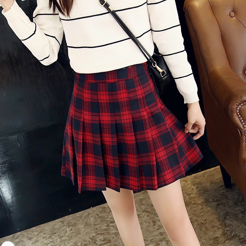 CHÂN VÁY TENNIS XẾP LY KẺ SỌC CARO ĐỦ MÀU | BigBuy360 - bigbuy360.vn