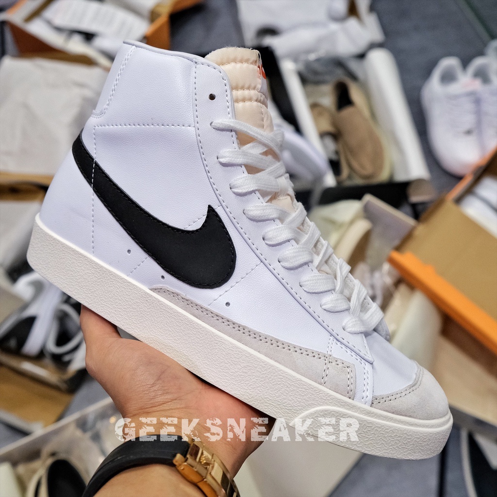 [GeekSneaker] Giày Sneaker Cổ Cao Blazer Mid 77 Baroque Brown