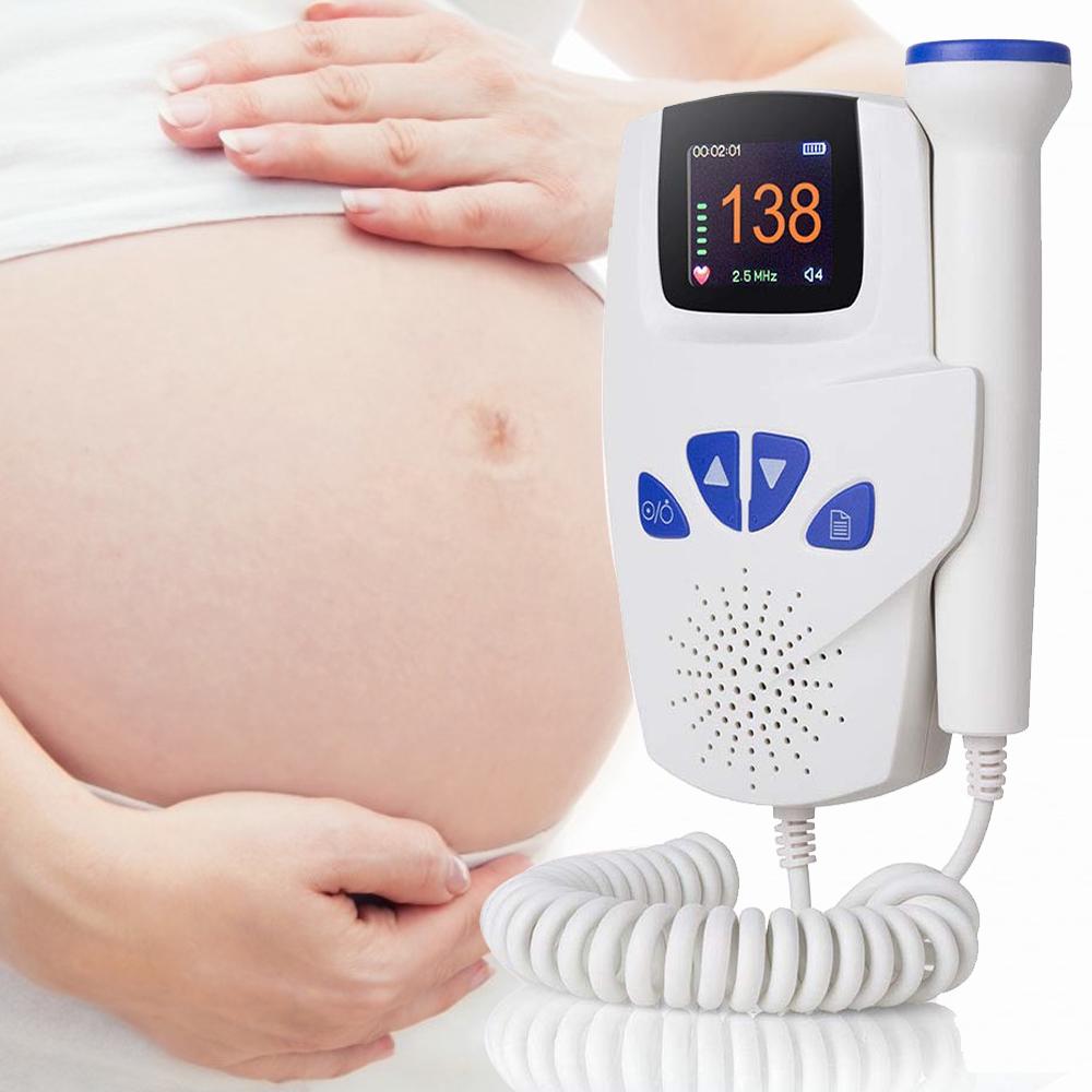 Dụng cụ đo nhịp tim thai nhi chuyên dụng màn hình kỹ thuật số