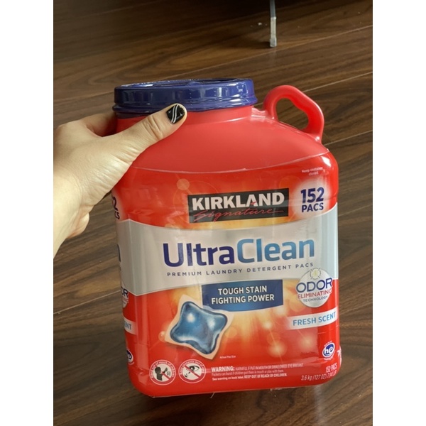 Viên giặt Kirkland MỸ - Thùng 152 viên