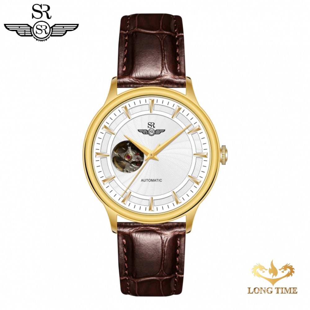 Đồng Hồ Nam SRWATCH Automatic Open Heart SG8874.4602 Mặt kính Sapphire crystal chống