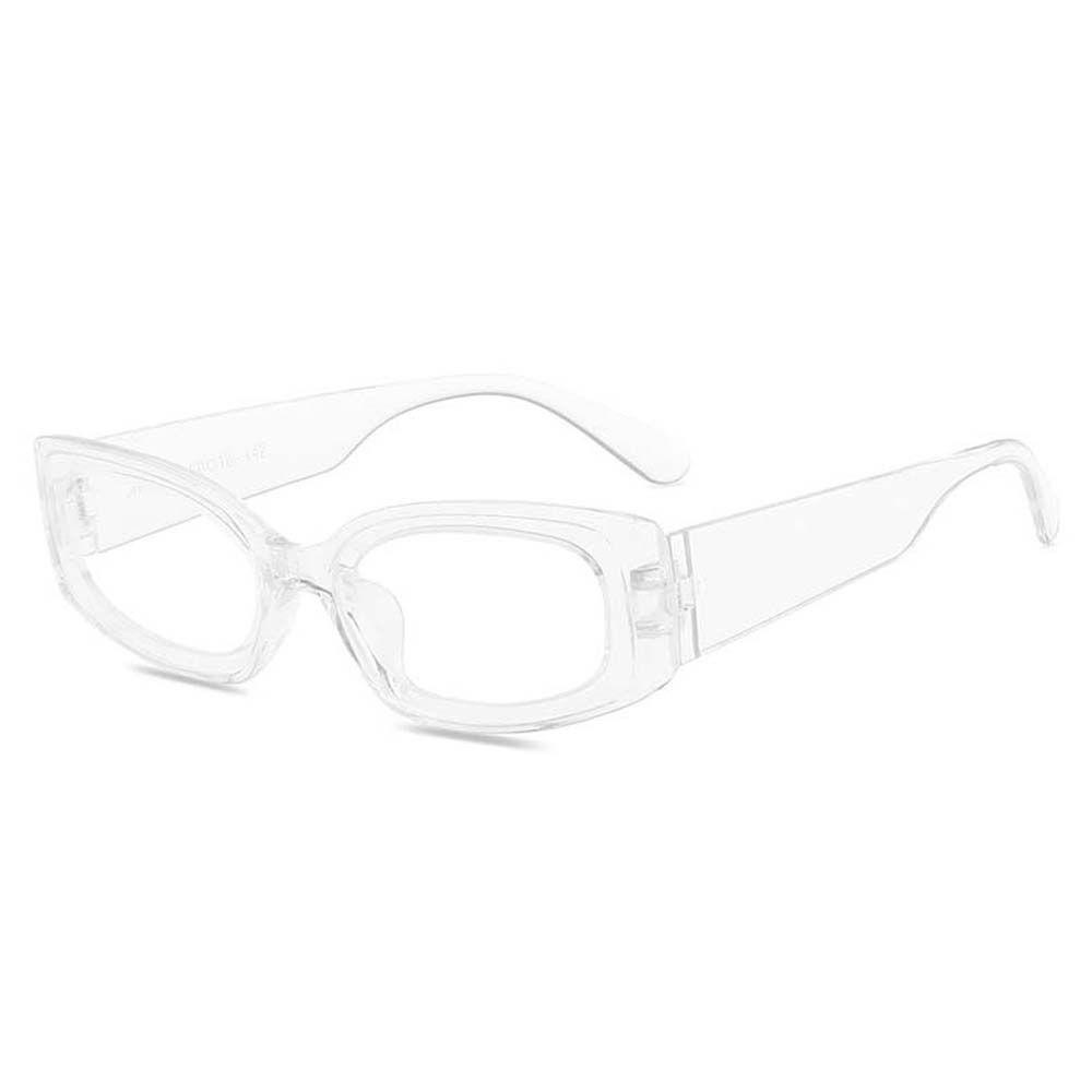 Kính Mát Hình Chữ Nhật Màu Đen Chống Tia UV Thời Trang