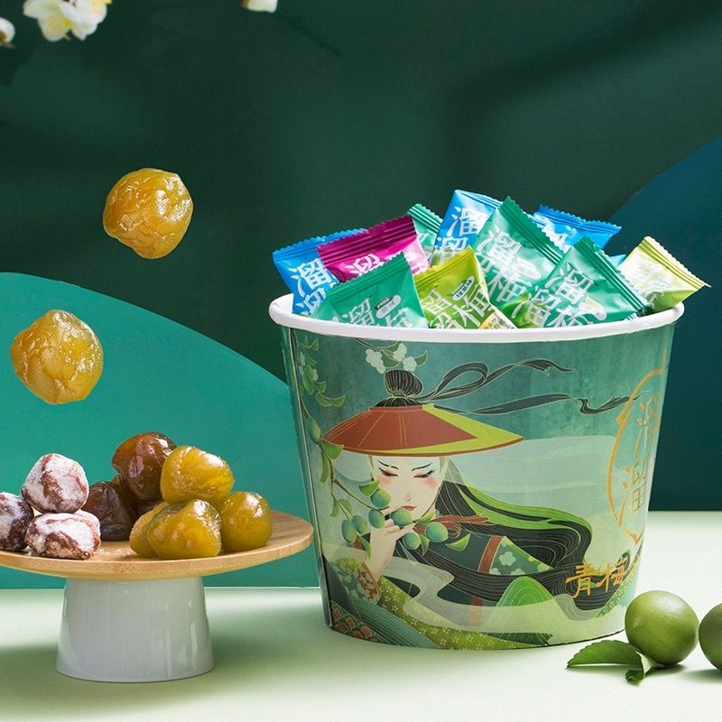 Hộp ô mai siêu to khổng lồ Lưu Lưu Mai Dương Mịch đại ngôn