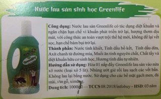 Nước lau sàn Greenlife