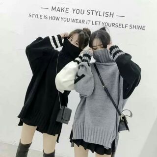 💭 order taobao 💭 váy len dáng dài ulzzang style 2 màu