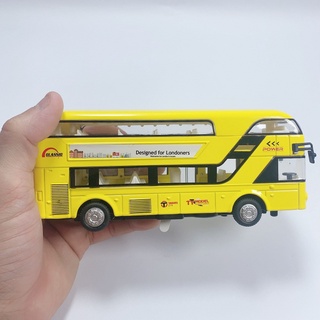 Mô Hình Xe Sắt Bus Hai Tầng
