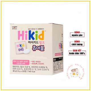 Sữa Hikid Viên Dạng Kẹo Cực Bổ Dưỡng [ hộp 60 viên]