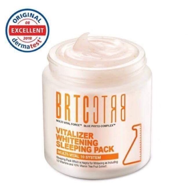 Mặt nạ ngủ BRTC vitalizer whitening sleeping pack
