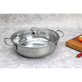 Nồi lẩu inox 30 cm chống cháy