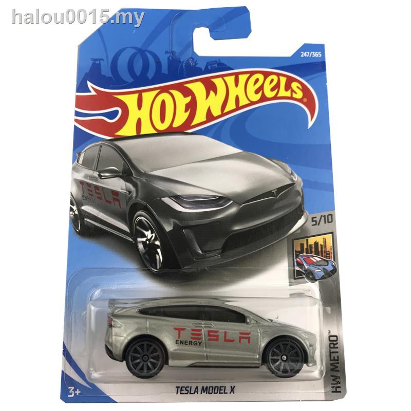 TESLA Hot Wheels Mô Hình Đồ Chơi Xe Hơi Thể Thao Bằng Hợp Kim Cho Bé X