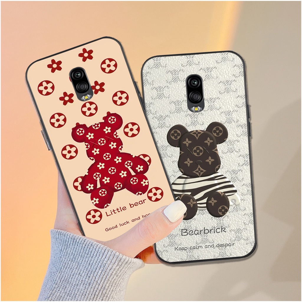 Ốp lưng điện thoại Samsung J7 Plus / J7+ Bear.brick phong cách mới