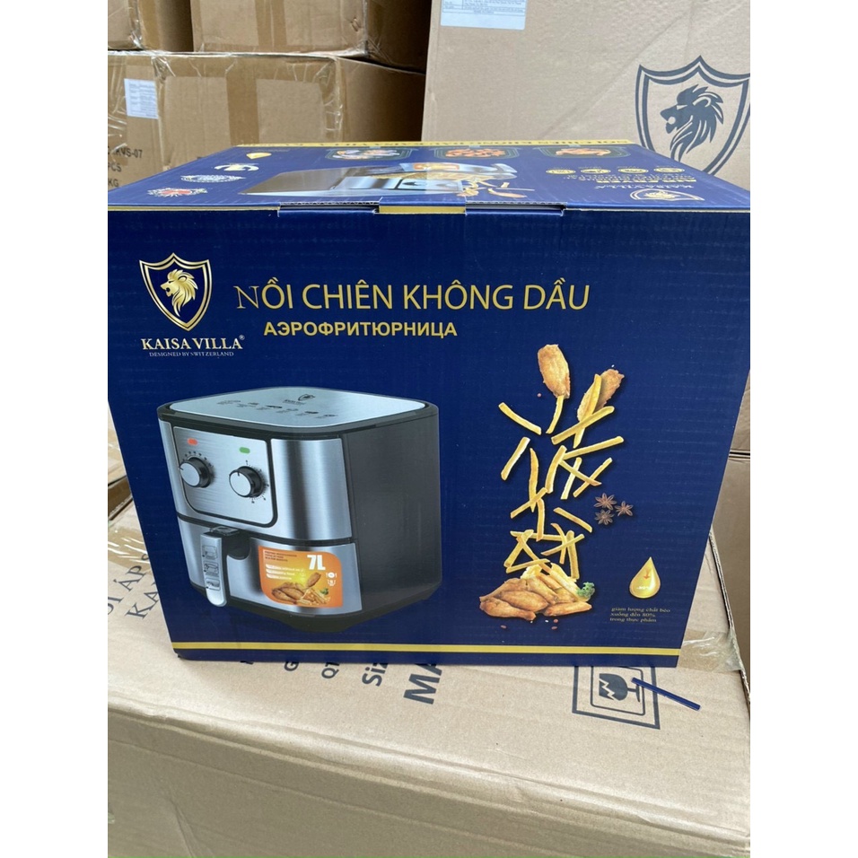 nồi chiên không dầu kaisa villa 9930 dung tích 7lit