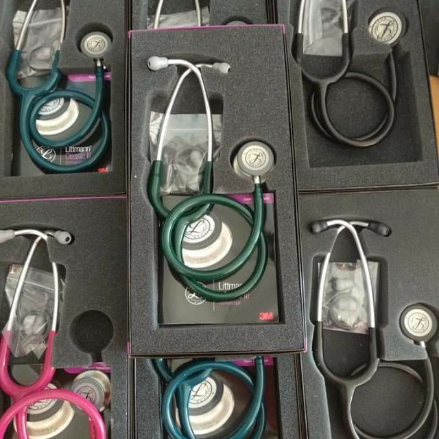 Ống nghe Y TẾ Littmann Classic III MỸ Free khắc tên tặng túi đựng bảo hành chính hãng 5 năm