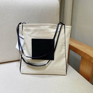 Túi xách Jil Sander medium canvas tote bag ss21