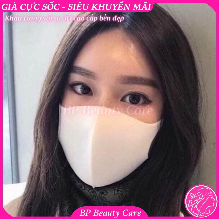 Combo 5 Khẩu trang Caro vải su 3D cao cấp phong cách Hàn Quốc bền đẹp, chống nắng chống bụi tái sử dụng nhiều lần