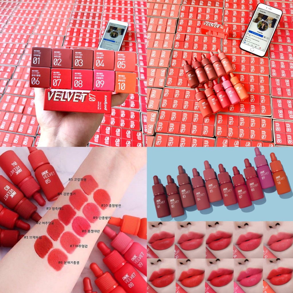 Son Kem Lì PERIPERA Ink Velvet