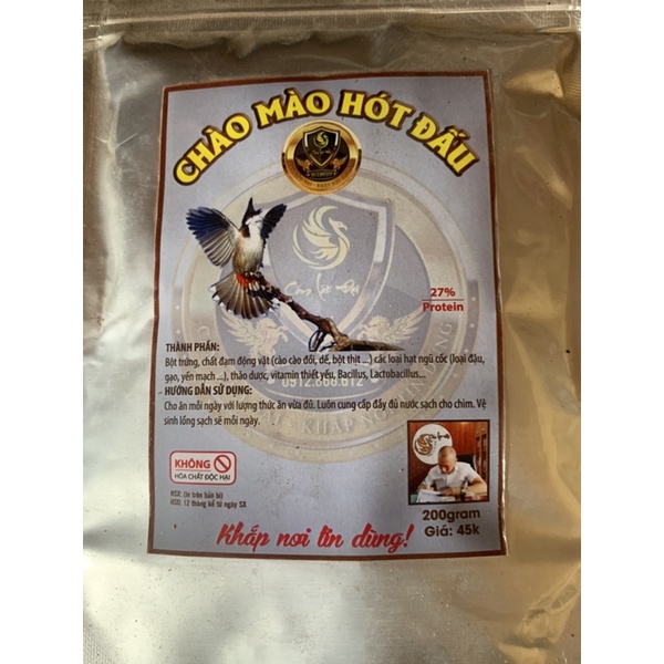 Cám chào mào Lão Đại và cám tổng hợp cho các loài chim