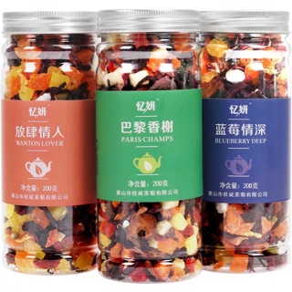 Trà hoa quả bali lọ 200gram