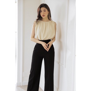 OLV - Quần Button Straight Leg Trousers