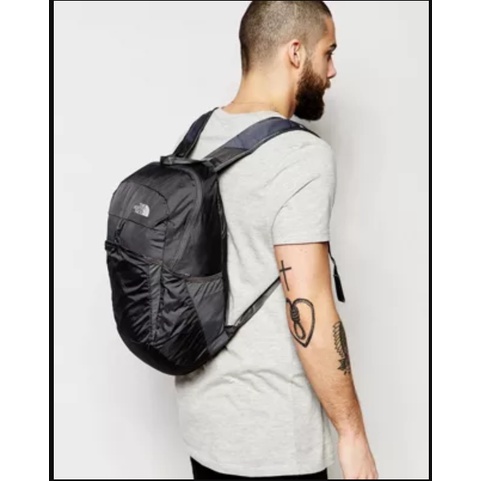 Balo The North Face gấp gọn chính hãng 3 màu: ĐEN, XANH BIỂN, ĐỎ