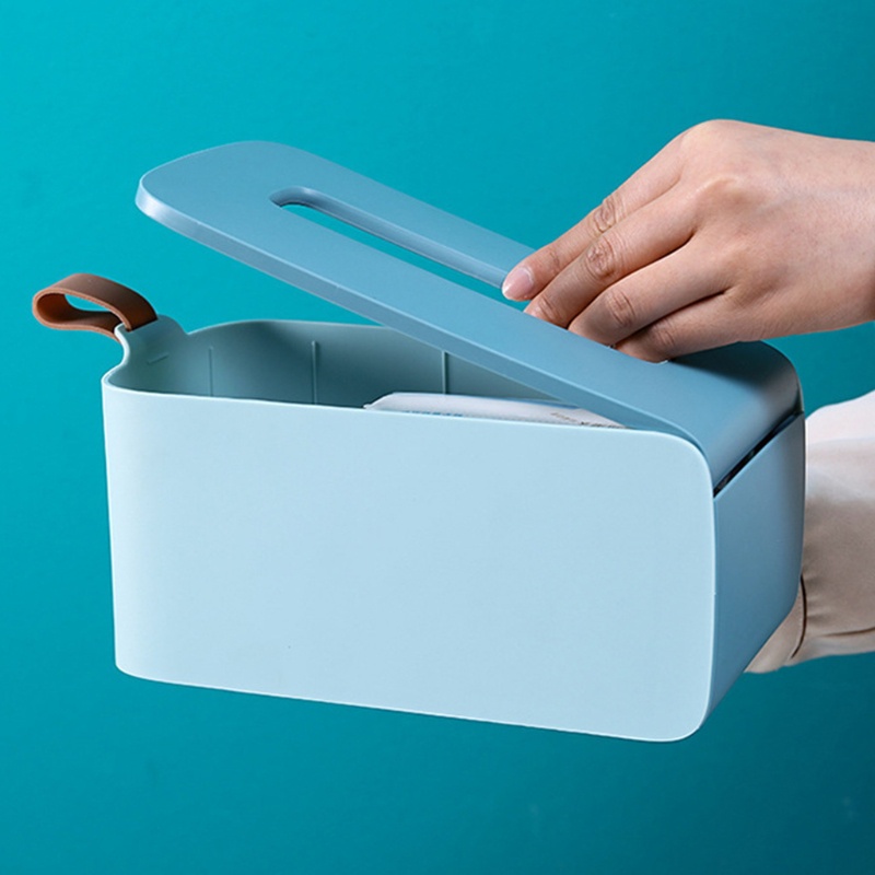 Giá Đỡ Khăn Giấy Hình Chữ Nhật Tiện Dụng Cho Gia Đình / Văn Phòng