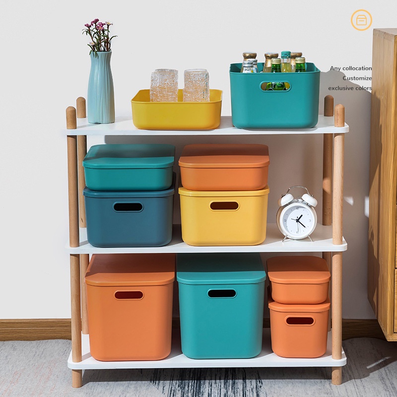 Khay Nhựa Đựng Đồ Xịn K9 Đa Năng - Hộp Có Tay Cầm Nhiều Màu Tiện Dụng Cao Cấp