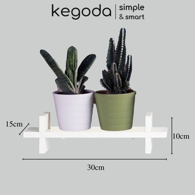 Kệ Gắn Tường Dấu Thăng 30cm Trang Trí KEGODA