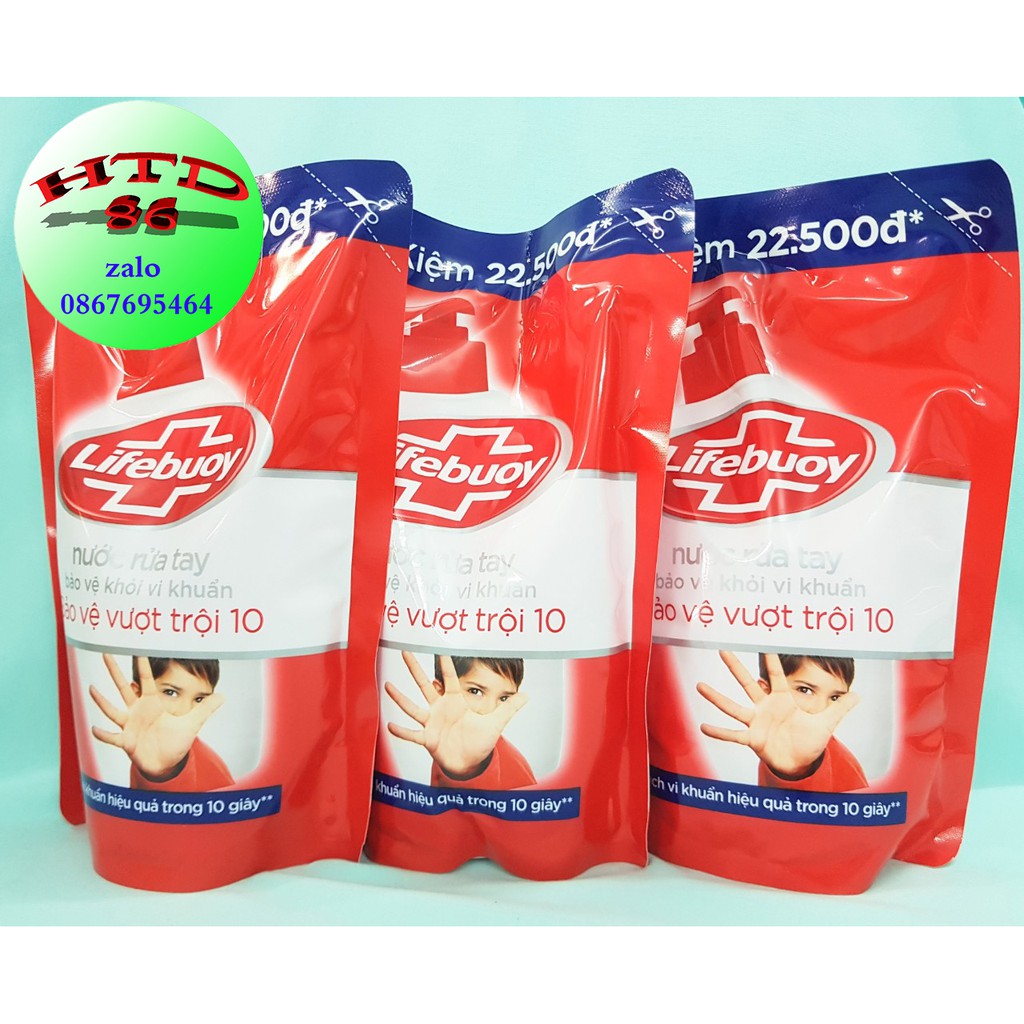 Nước rửa tay lifebuoy túi 450g - nước rửa tay lifebouy