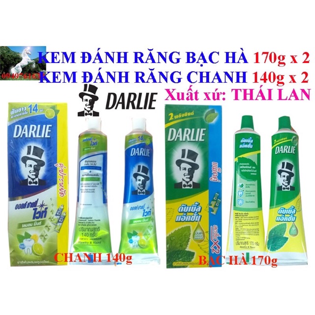 Kem đánh răng ông già Tây hàng xịn thái lan