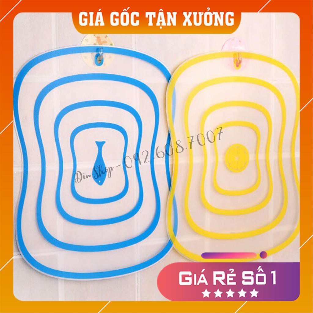 Thớt Nhựa PP 💥GIÁ HỦY DIỆT💥 Thớt Nhựa Dẻo, Kháng Khuẩn Trong Suốt - Loại Mỏng Thái Hoa Quả, Thịt Chín