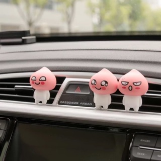 Đầu đào cute 🍑 tinh dầu thơm trang trí cửa gió điều hoà trang trí xe hơi cao cấp