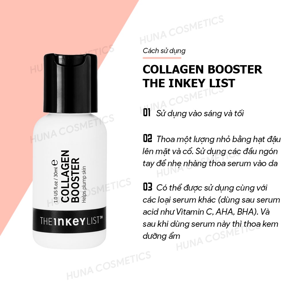 [BILL SEPHORA] SERUM CHỐNG LÃO HÓA COLLAGEN BOOSTER FIRMING PEPTIDE THE INKEY LIST