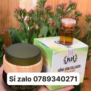 Mặt nạ hồng sâm collagen (tặng serum)