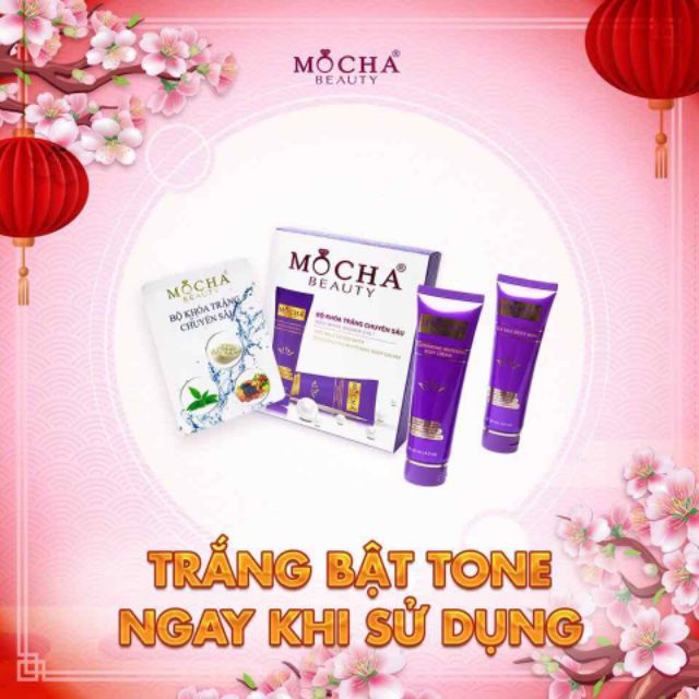 BỘ TẮM TRẮNG CHUYÊN SÂU MOCHA - MC09