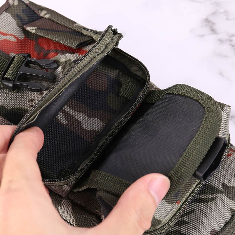 Túi Đựng Bút Sức Chứa Lớn Đa Năng Họa Tiết Rằn Ri Cho Bé Trai