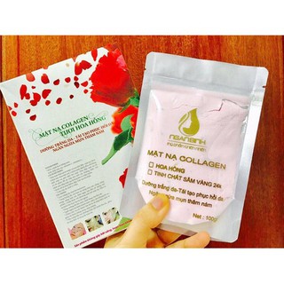 ( chuyên sỉ) Mặt nạ collagen tươi hoa hồng